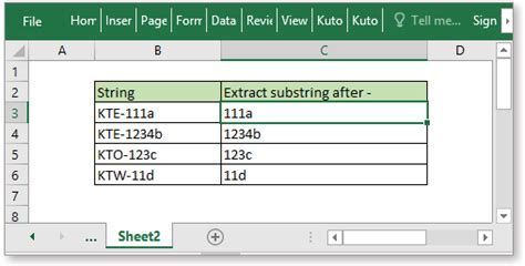 How to Extract Part of Text in a Cell in Excel .